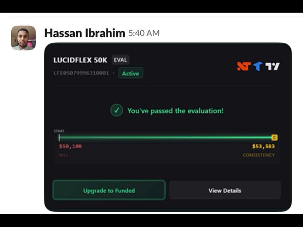 Member result — eval passed